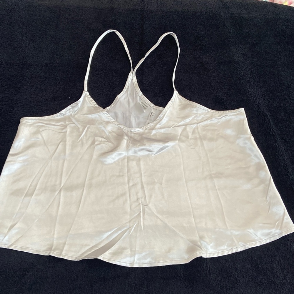 Lulus satin tank top​​​​